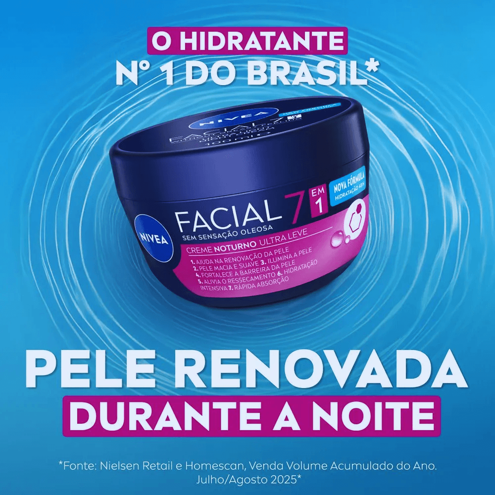 Nivea Creme Facial Noturno 100g
